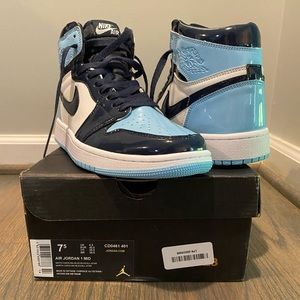 Nike Air Jordan 1 Blue Chill Size 7.5 Brand New